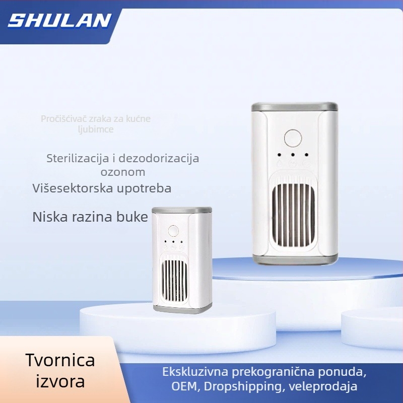 SL-6001 Pročišćivač zraka za kućne ljubimce s ultrazvučnim repelentom protiv komaraca, za dom, spavaću sobu i dnevni boravak, uklanjanje mirisa kućnih ljubimaca.