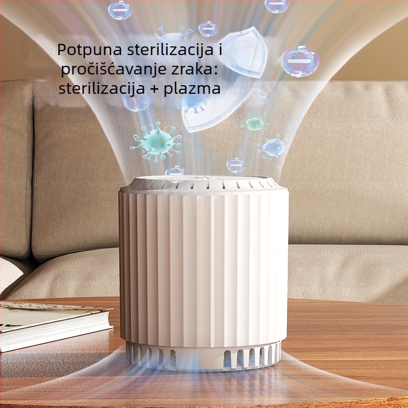 Desktop uređaj za pročišćavanje zraka s negativnim ionima, uklanjanje formaldehida, uklanjanje mirisa, uklanjanje pasivnog pušenja i PM2.5