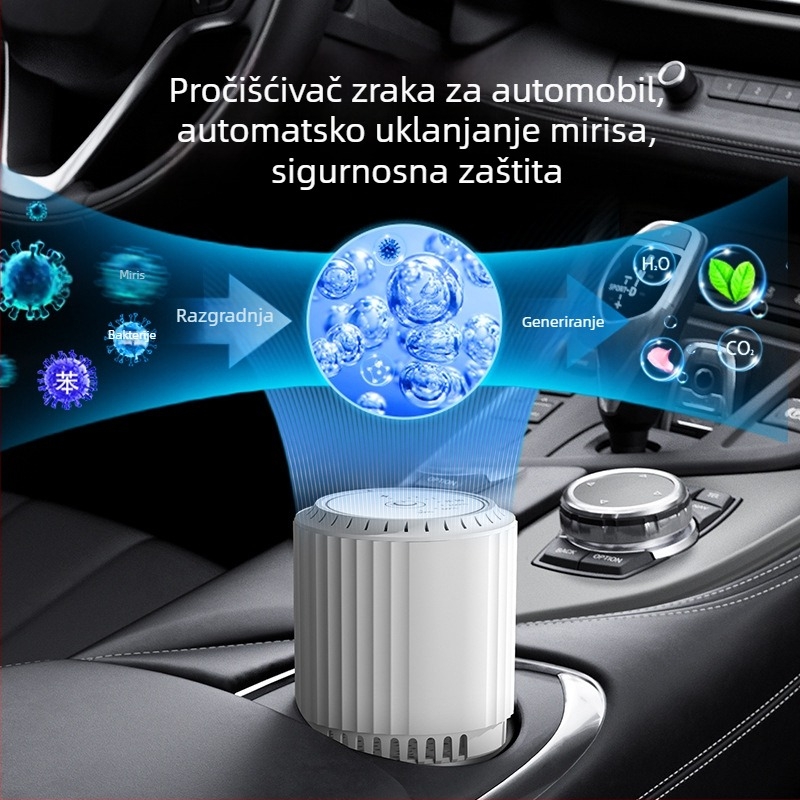 Desktop uređaj za pročišćavanje zraka s negativnim ionima, uklanjanje formaldehida, uklanjanje mirisa, uklanjanje pasivnog pušenja i PM2.5