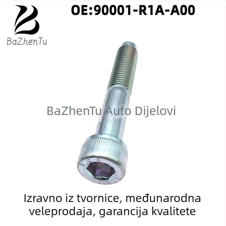 Monaka šesterokutni pričvrsni vijak za Honda Accord, Civic, CR-V, Odyssey, Acura MDX — TB5TB6DE1KC1UB1YD4CR1CR2CR4FA1RE2RE1CP1RU5GM3CU1FB