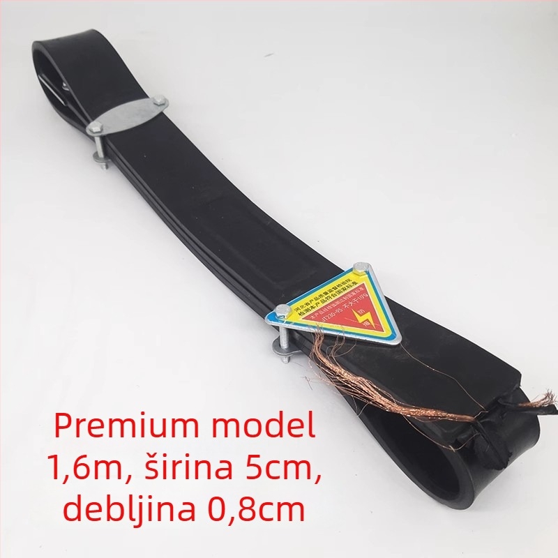 Exciting Journey Statički pojas uzemljenja za kamione – gumeni anti‑statnički pojas, model Static Belt, prikladno za kamione, cisterna vozila, poluprikolice i cisterne