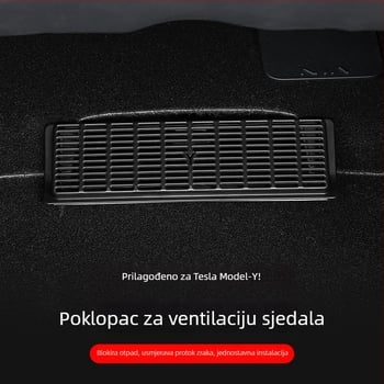XLYL PVC zaštitni kućište donjeg izlaza zraka stražnjeg sjedala Tesla Model Y – model TSLZY, prilagodba dostupna