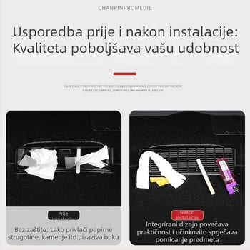 XLYL PVC zaštitni kućište donjeg izlaza zraka stražnjeg sjedala Tesla Model Y – model TSLZY, prilagodba dostupna