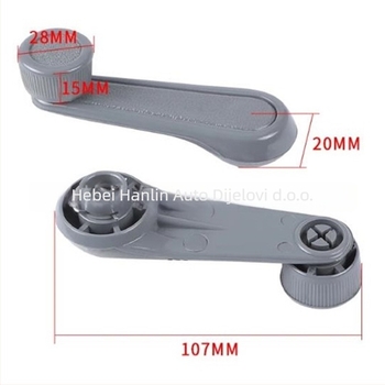 Rukohvat za podizanje stakla stražnjih vrata Toyota Fortuner Hilux | Hanlin 69260-04020; kompatibilno s 69260-10040, 69260-89104, 6926010040 | Najlon plastika