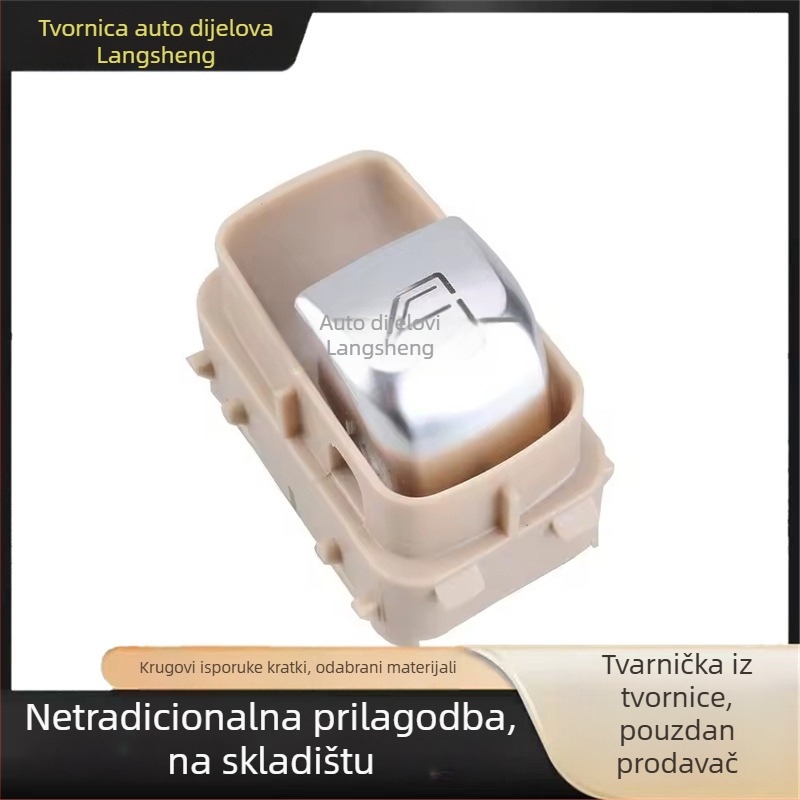 Desni prednji prekidač prozora za Mercedes-Benz C-Class W205/S205/X253/W447, model 2229051904