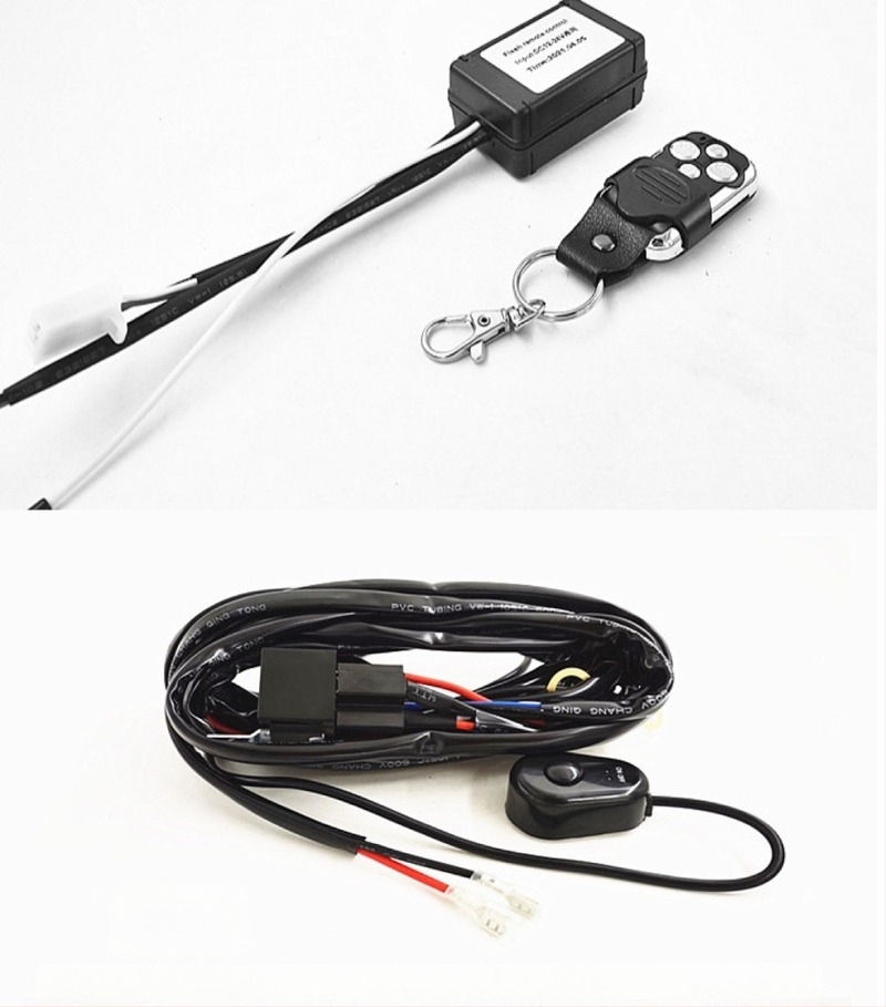 Automobilski LED reflektor s bežičnim daljinskim upravljačem, 12V/24V, duga LED traka s prekidačem, višekanalni