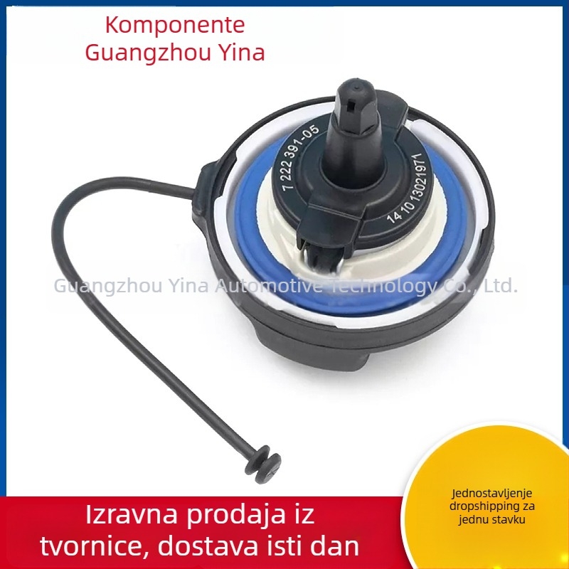 Poklop spremnika goriva za BMW E66 limuzina, dijelovi broj 16117222391 i 16117193372, plastika