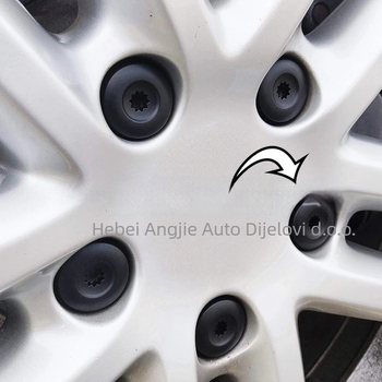 Kapa glave vijka vijčne matice kotača Volkswagen Touareg, Angjie, model 7L6601173A, materijal: najlon polipropilen