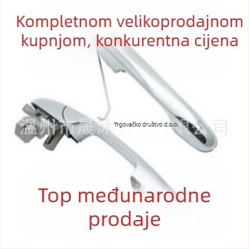 Fiat 500 elektroplirano kvaka za vrata - lijeva i desna, modeli 735592012 735592026