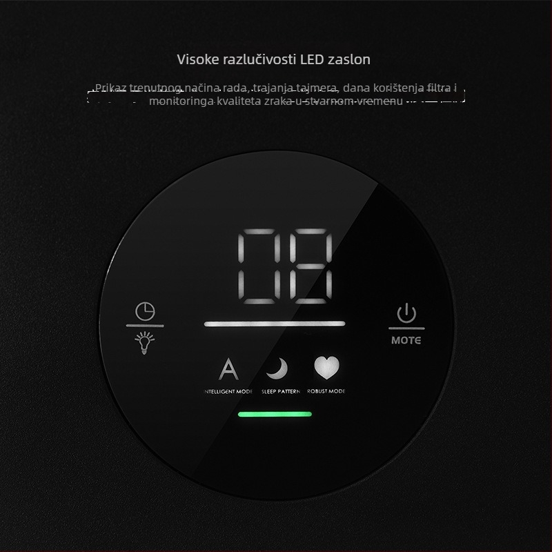 A30 stolni pročišćivač zraka i ovlaživač – dvostruka funkcija, protok zraka 50 m³/h, buka ispod 36 dB, USB napajanje, pokriva do 10 m²