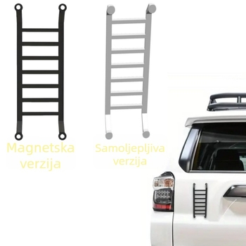 Plastična mini ljestvica za karoseriju automobila - dekorativni dodatak