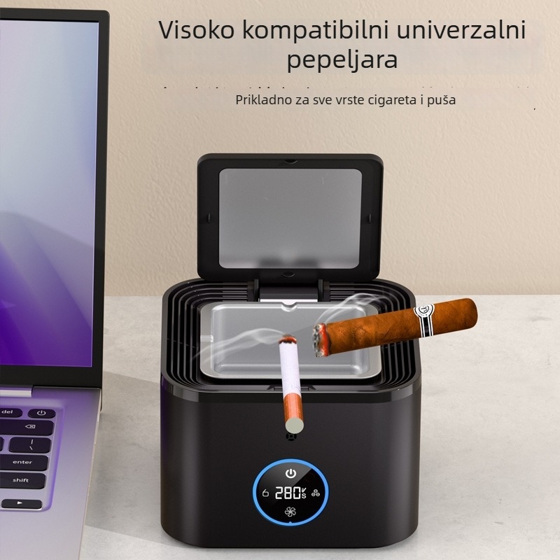 Pročišćivač zraka s negativnim ionima i senzorom, uklanja miris pasivnog pušenja, bežični i prijenosni