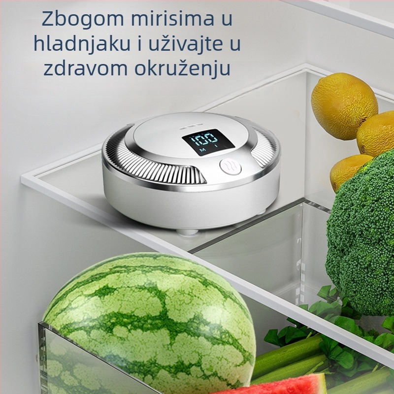Pročišćivač zraka u automobilu s ozonskom sterilizacijom, uklanjanje mirisa i formaldehida, 50 m3/h USB napajanje