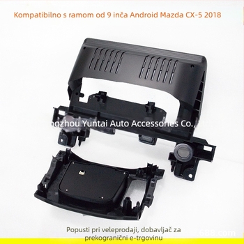 Android okvir za navigaciju u automobilu s DVD prilagodbenim panelom za Mazda CX-5 2018 – MA-68, plastični okvir