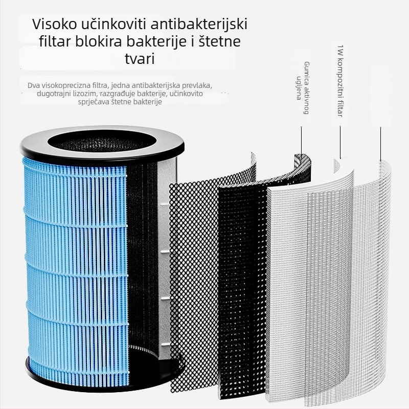 Pročišćivač zraka za uklanjanje mirisa u uredu i kod kuće, uklanjanje mirisa kućnih ljubimaca, stolni minimalistički dizajn