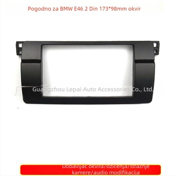 Panel za prilagodbu zvuka BMW 3. Serije E46 s univerzalnim nosačem DVD navigacije
