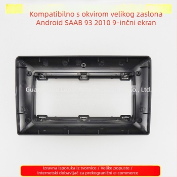 Okvir Android DVD navigacije za Saab 93 (2010) – plastika, 12V, težina 500 g, Peakness auto dijelovi