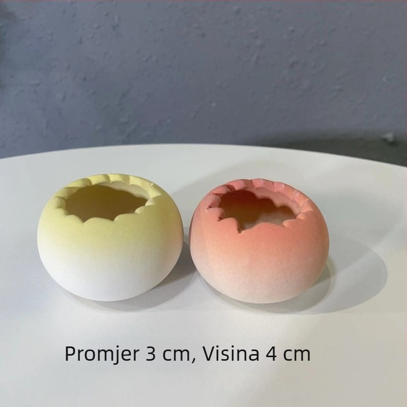 Glinena posuda s prozračnim dizajnom za kućnu vrtu, za postavljanje na pod, jednostavan stil
