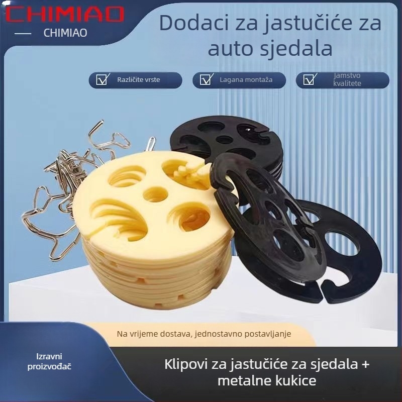 Chi Miao 4515 ABS Auto sjedalo kuka s Plum Blossom Plate – Opća kompatibilnost, učvršćivač