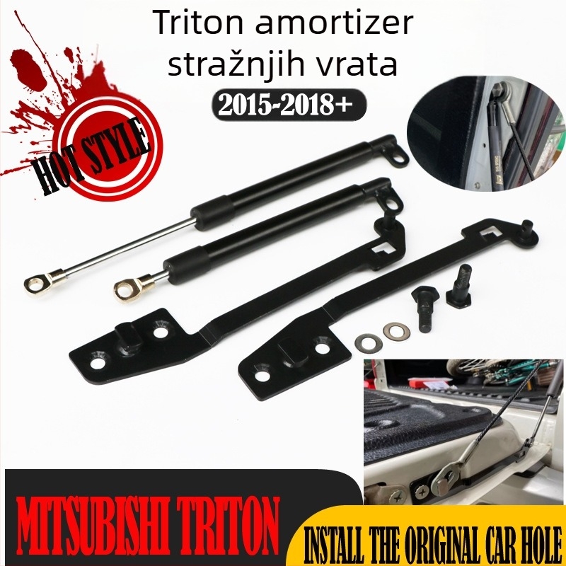 Guheng Hidraulički amortizer za stražnji poklop Mitsubishi Triton L200 (2015–2025), 45# ugljično-čelični, ugradnja po originalnom kalupu, bez gubitka