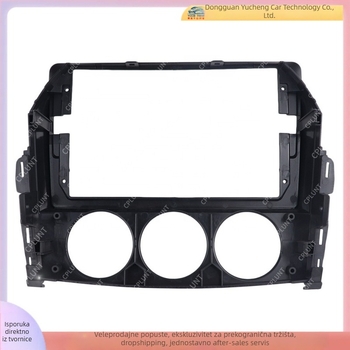 Središnji okvir navigacije s DVD modificiranim panelom za Mazda MX-5 Miata – ABS+PC, težina 1 kg, 2005–2015