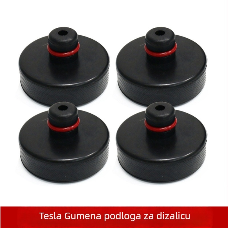Gumena podloška za šasiju Tesle za dizalicu – jastučić za apsorpciju udara