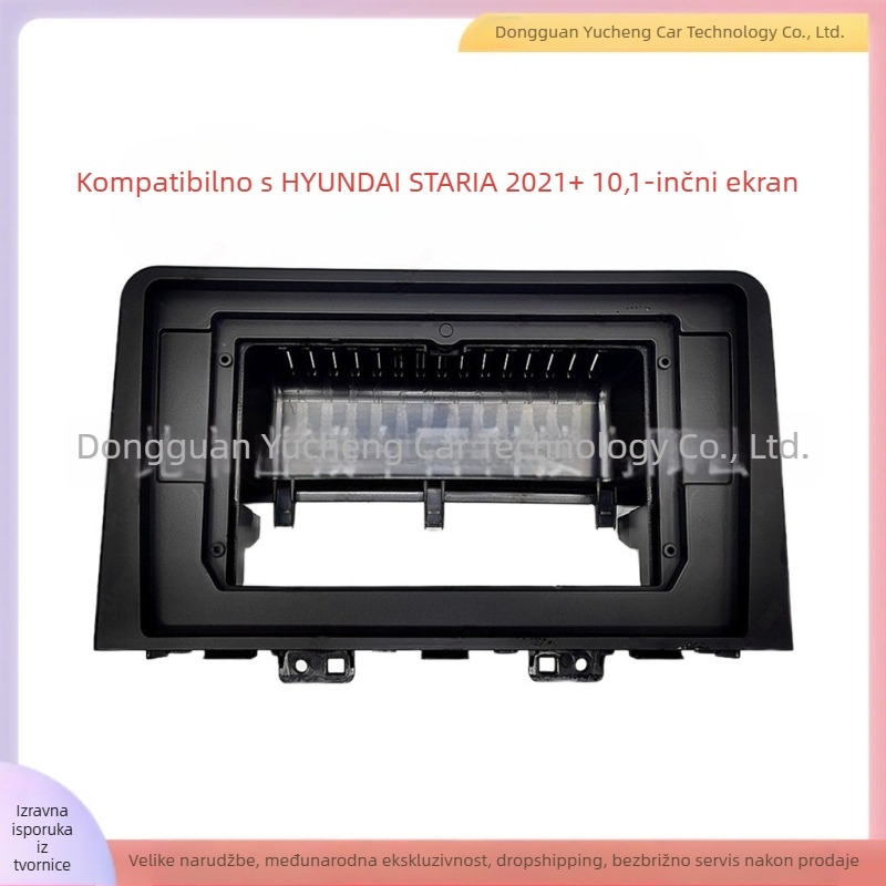 Hyundai Staria Android navigacijski okvir panel, ABS+PC, za modele 2021+, težina 1 kg