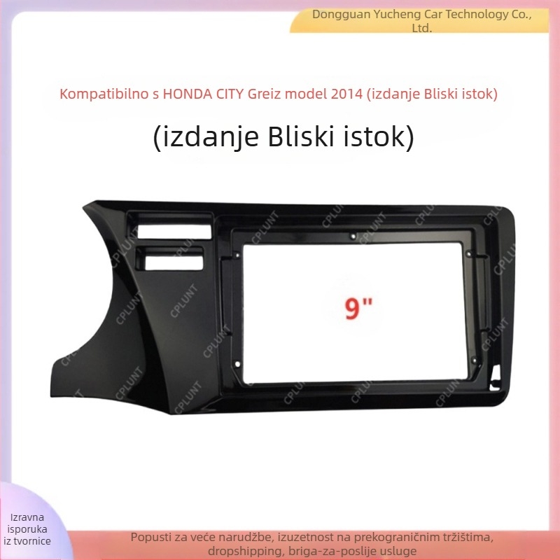 Android navigacijski okvir za Honda City Greiz (2014) – ABS i PC, Cpzisng cplunt, 1,2 kg