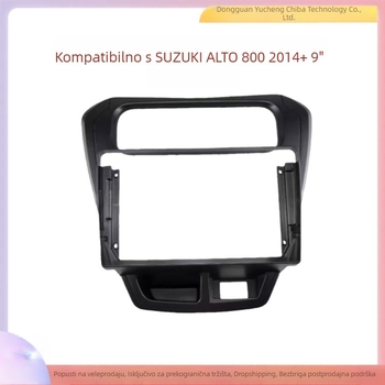 Okvir za navigacijski DVD panel za Suzuki Alto 800 — ABS+PC, težina 1 kg, kompatibilno s modelima od 2014+