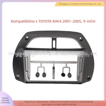 Android okvir prednje ploče za Toyota RAV4, 2001-2005, ABS+PC, 1 kg