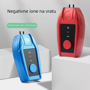 Prenosivi pročišćivač zraka oko vrata s negativnim ionima – niski nivo buke, USB napajanje, pogodan za prostore do 10㎡