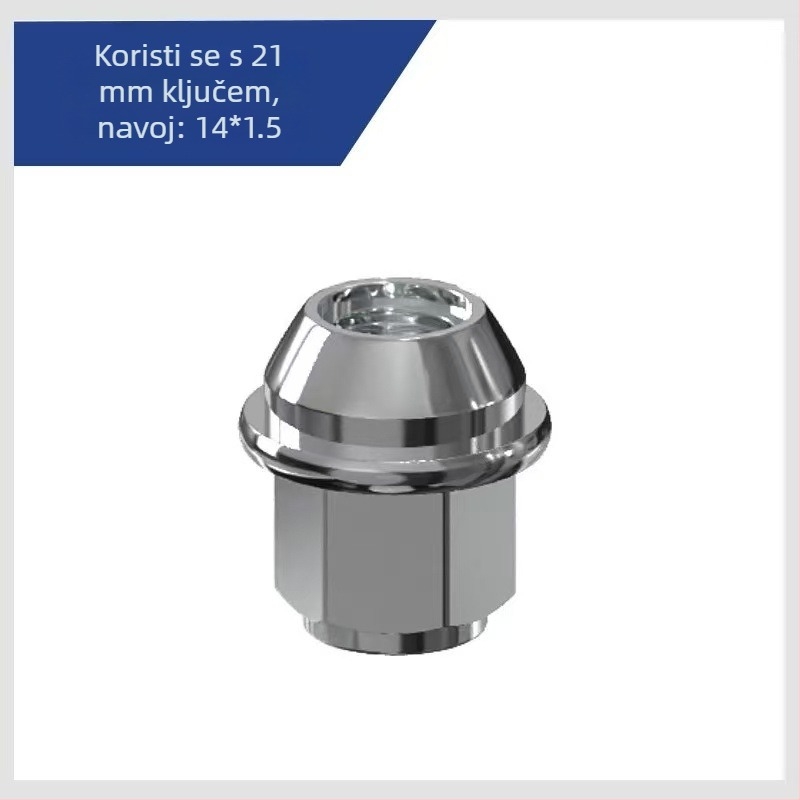 Kapa matice kotača - Značka: Tianmen Wheel; Materijal: čelik; Model: Tire Nut; Pakiranje uključeno; Primjenjivi modeli: obratite se korisničkoj službi.