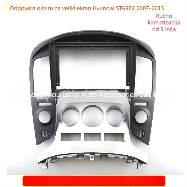 Panel za instalaciju auto audio sustava Hyundai Starex H1 (2007-2015), 12V, plastika, Peak