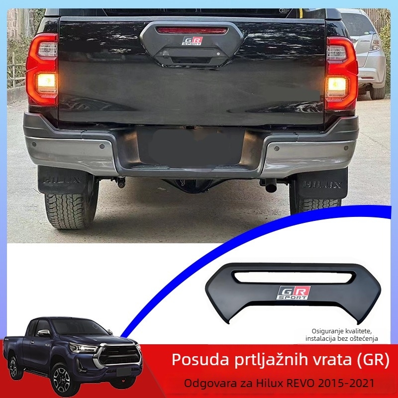 Dekorativna zaštita za područje oko ručke prtljažnika Toyota Hilux Revo