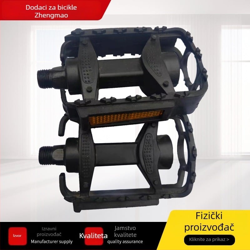Zhengmao dodatna oprema za bicikl – Male planinske pedale, plastične, univerzalna kompatibilnost, Model: Small Mountain Pedals