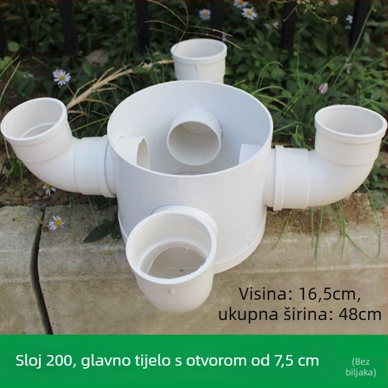 Plastična saksija za postavljanje na pod, kućno vrtlarstvo