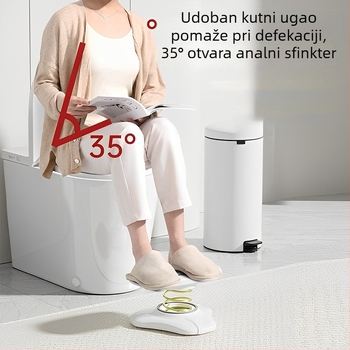 Potpora za stopala – plastična, višestruko funkcionalna, modernog minimalističkog stila, model 515654, pogodna za odrasle i starije osobe.