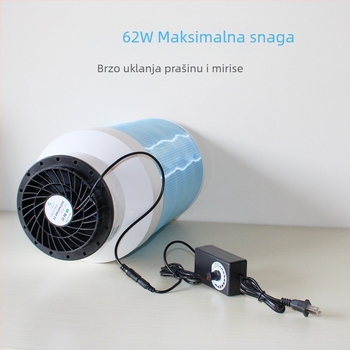 Pročišćivač zraka 62W, DC, 151–300 m3/h, stolni dizajn, aktivni ugljen + HEPA filtracija