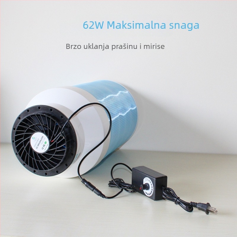 Pročišćivač zraka 62W, DC, 151–300 m3/h, stolni dizajn, aktivni ugljen + HEPA filtracija