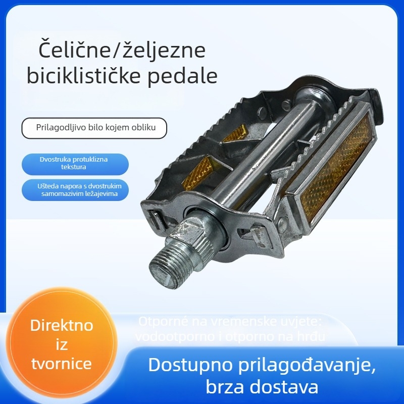 PJ801 Čelični pedali za bicikl – protuklizni za planinske bicikle i ostale bicikle