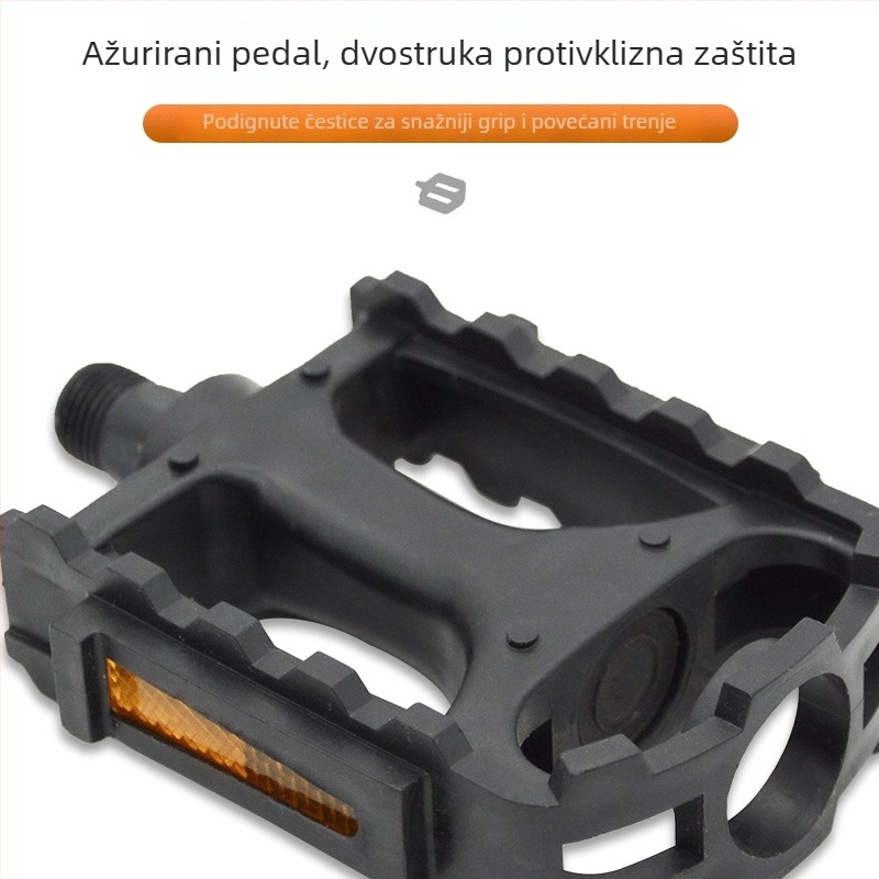 Iron Ride Aluminijski pedali za planinski bicikl – aluminijski pedali, protuklizni, za planinske bicikle