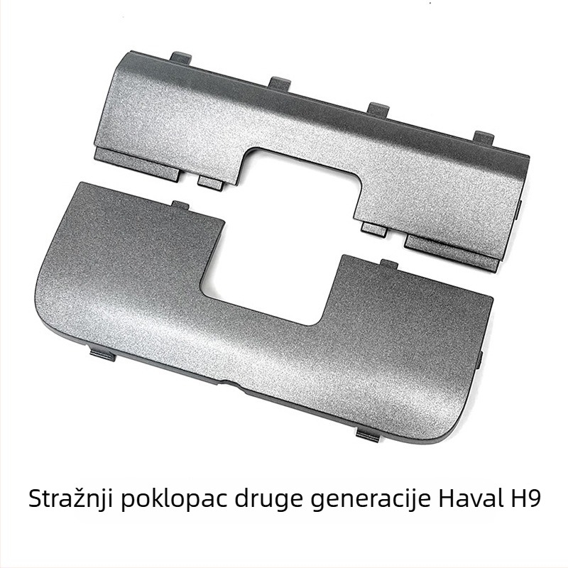 Plastična pločica za poklop vučne brane H9 - stražnji dio, plastična; Model: Harvard; Primjenjivi modeli: Harvard; Kompatibilni modeli: General; Marka: Baojun Rigging