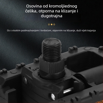 CUAKEX 149 Sklopivi pedali za bicikl, plastični najlon, kompatibilni sa svim modelima