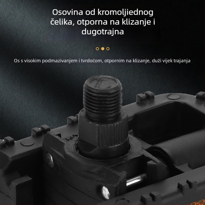 CUAKEX 149 Sklopivi pedali za bicikl, plastični najlon, kompatibilni sa svim modelima