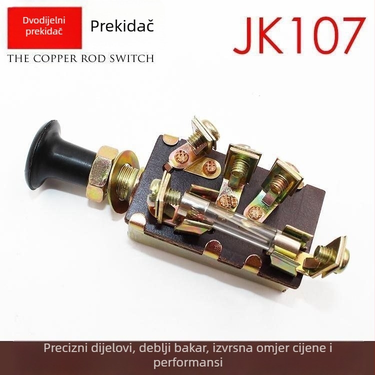 Univerzalni ručno povučeni prekidač svjetala za traktore JK106 JK107 JK108