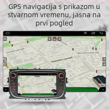 7-inčni Android GPS navigacijski sustav s Bluetoothom i CarPlayom za Ford Focus MP5