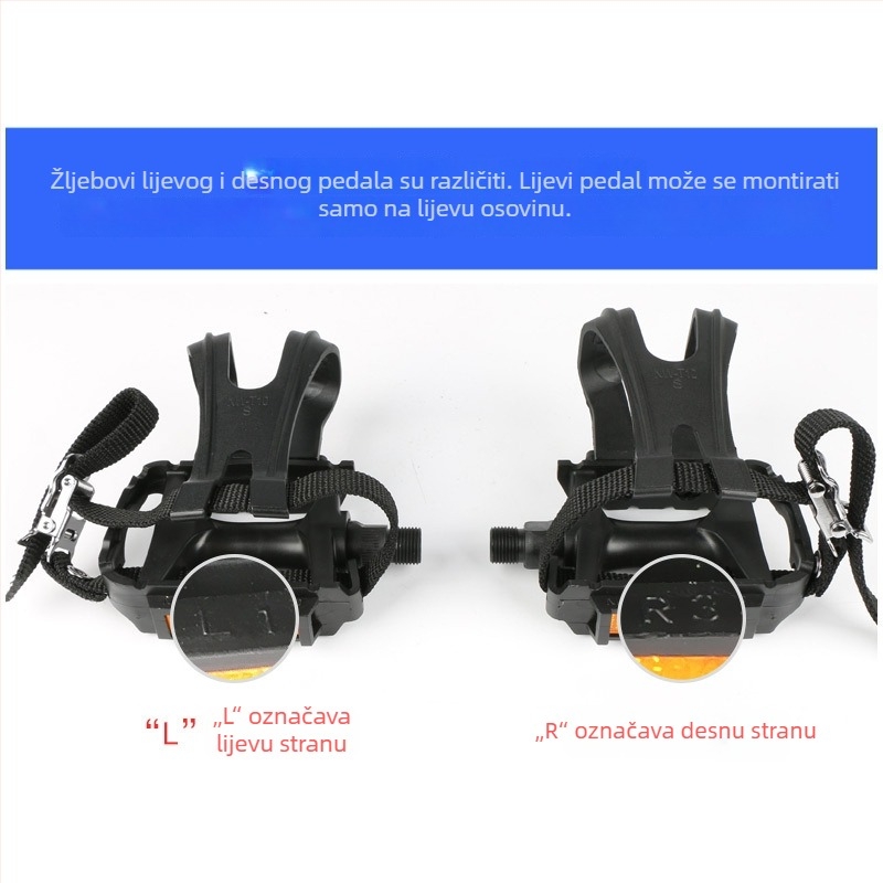 Nylon remen za pedale za brdske i cestovne bicikle, model DGZJT, brend MEIJUN/Charming Colt