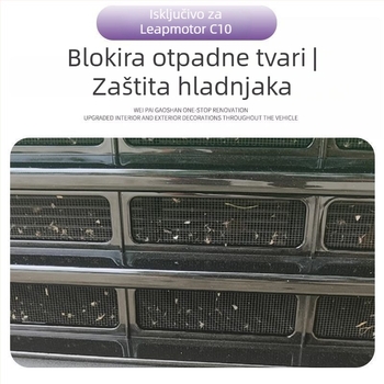 Dodatak za modifikaciju: mreža protiv insekata za usis zraka Leapmotor C10/C16 – zaštita izlaza zraka spremnika vode