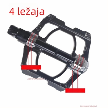 Aluminijski pedali za planinski bicikl s četiri ležaja