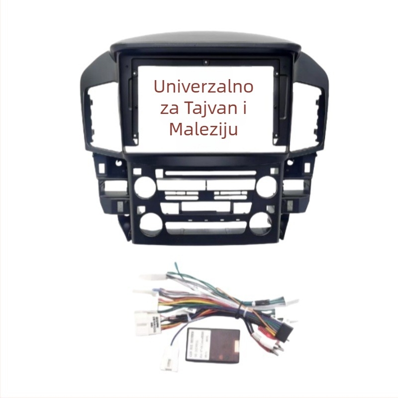 Android navigacijski DVD okvir za Lexus RX300 i Toyota Harrier — ABS+PC, kompatibilno s modelima 1998–2003, težina 1 kg